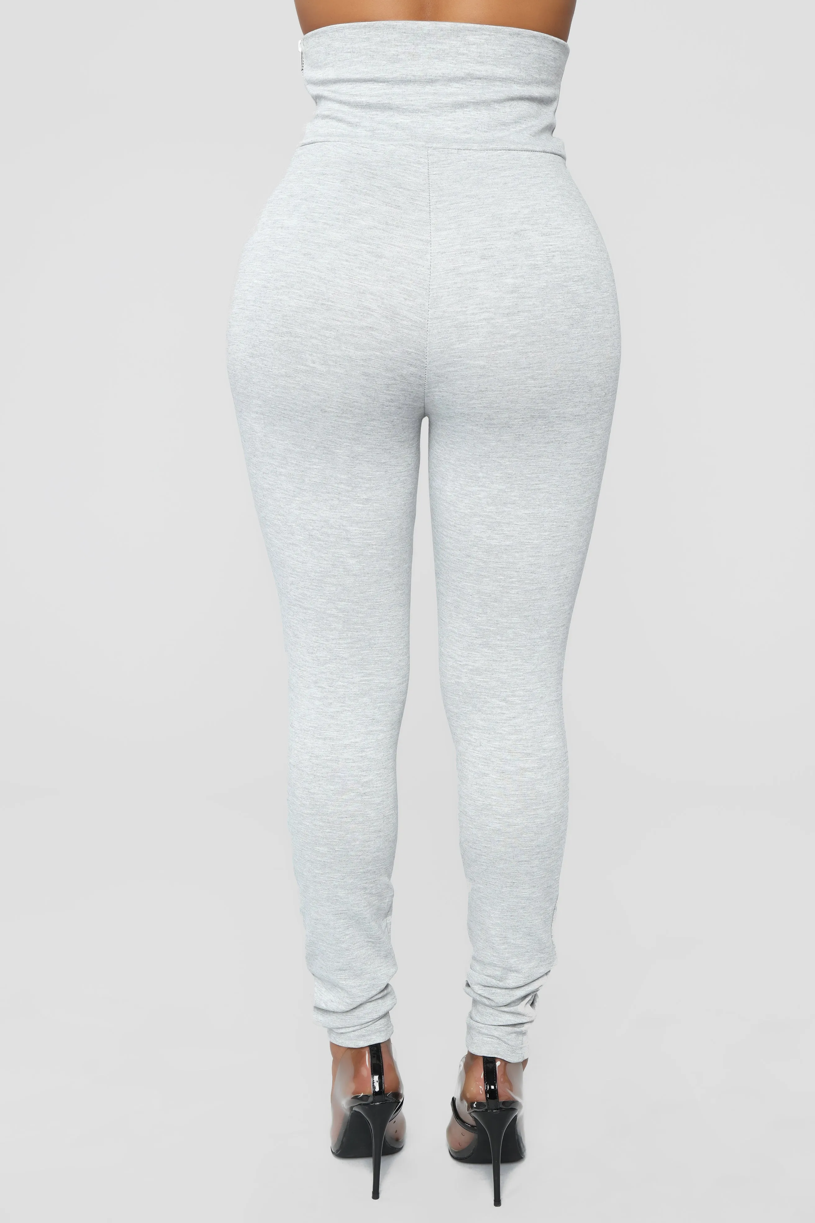 Above And Beyond High Rise Leggings - Grey