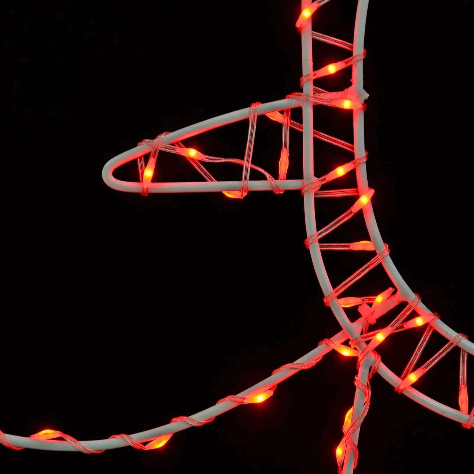 Large Red Bow Christmas Silhouette Light Outdoor LED 100cm