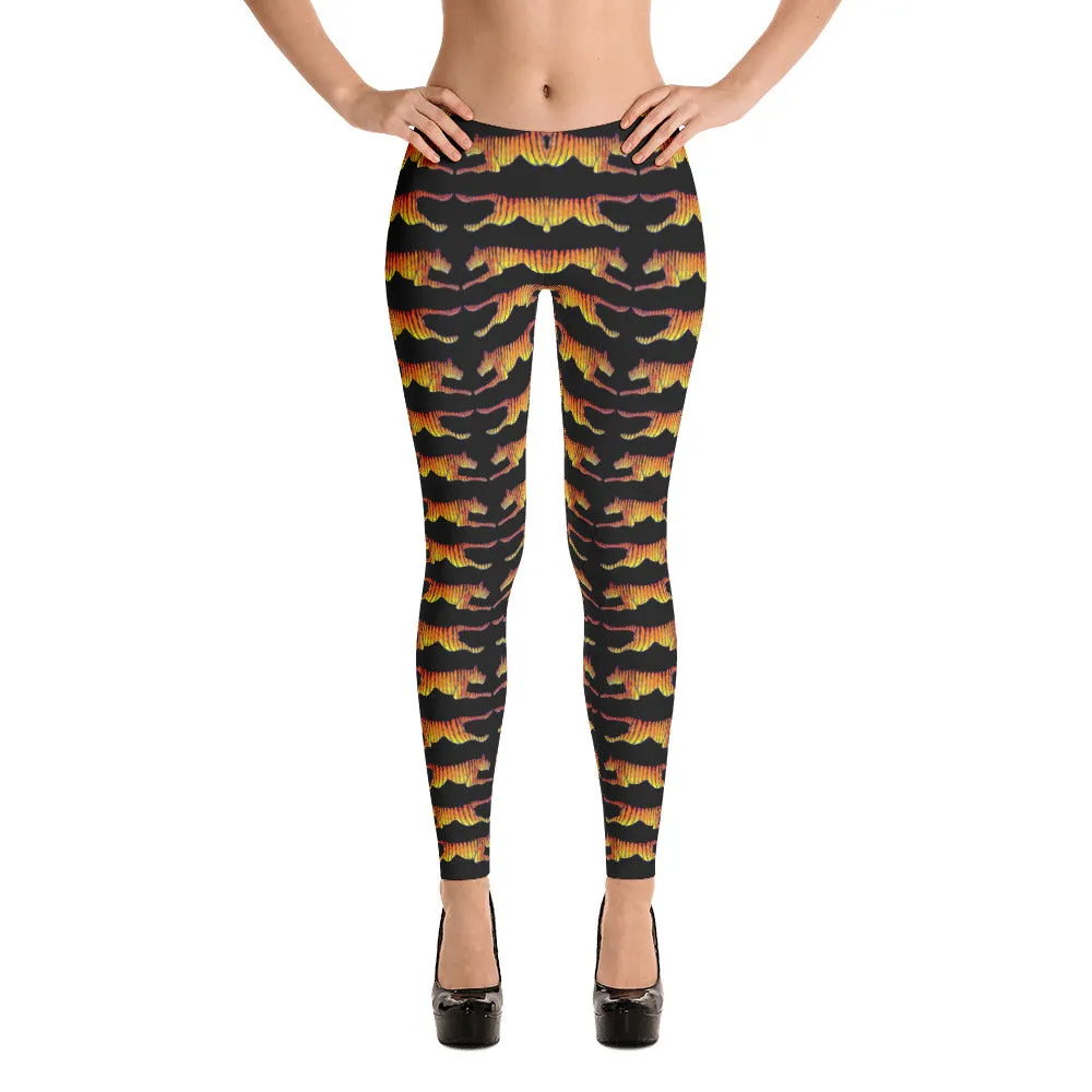 LEAPING TIGERS Leggings