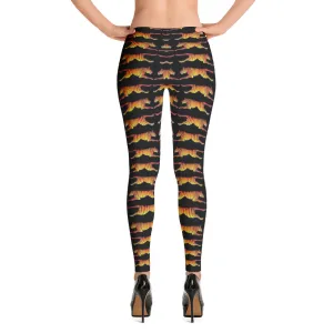LEAPING TIGERS Leggings