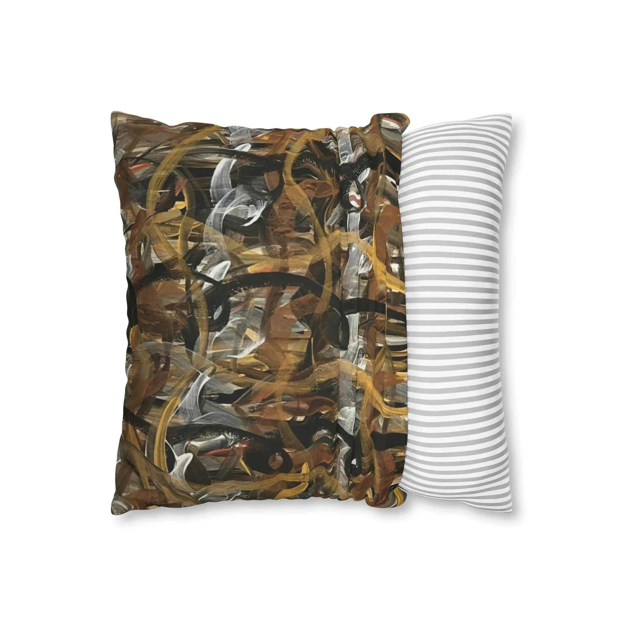 Metallic Loops Spun Polyester Pillowcase