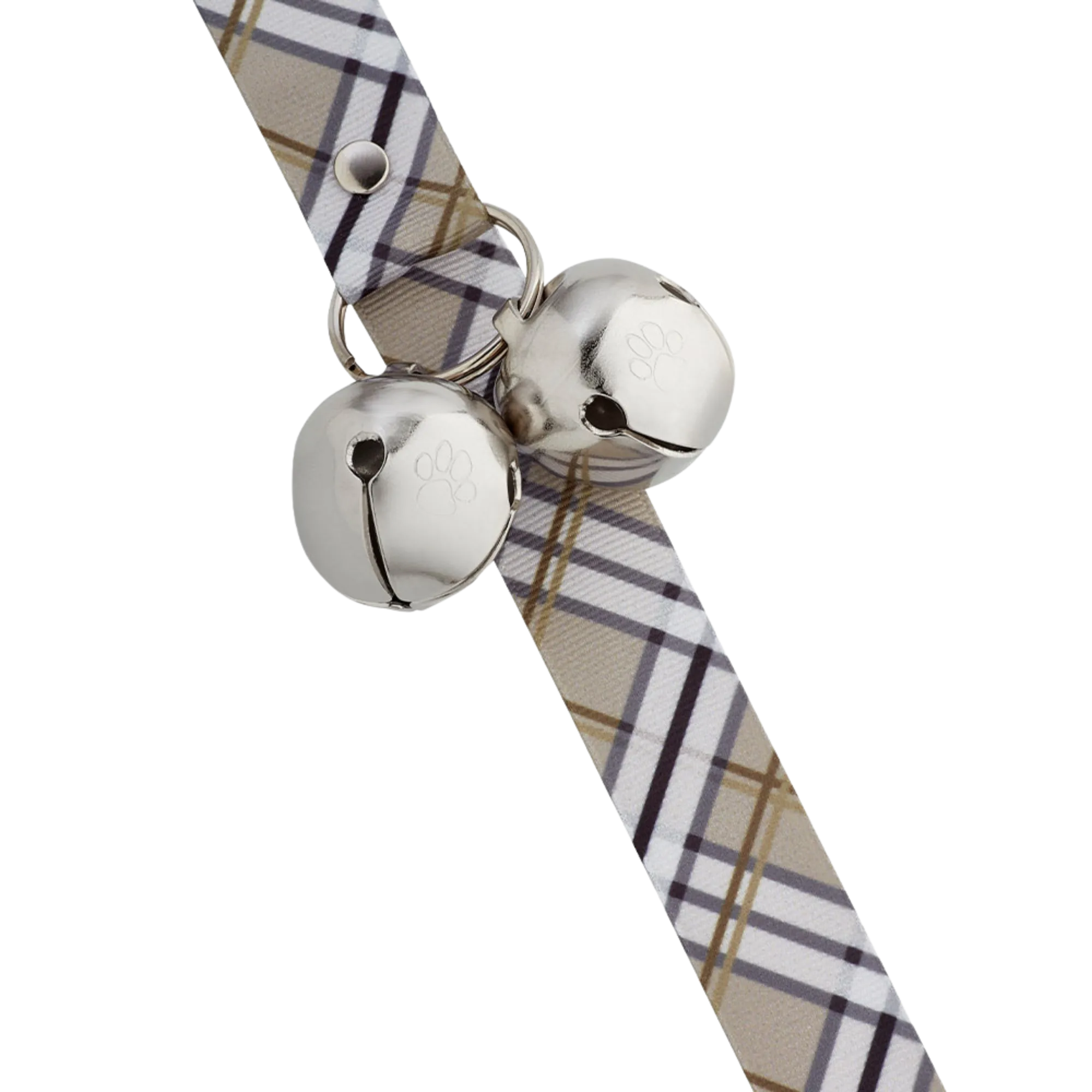 Poochie Pets PoochieBells® Dog Doorbells Plaid Sahara