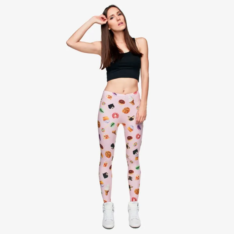 Regular Leggings (8-12 UK Size) - Cats Sweets