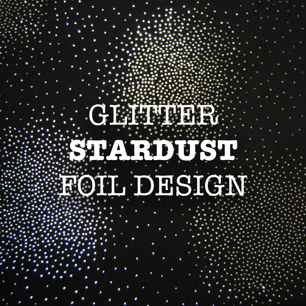 Spandex Printed Glitter Purple