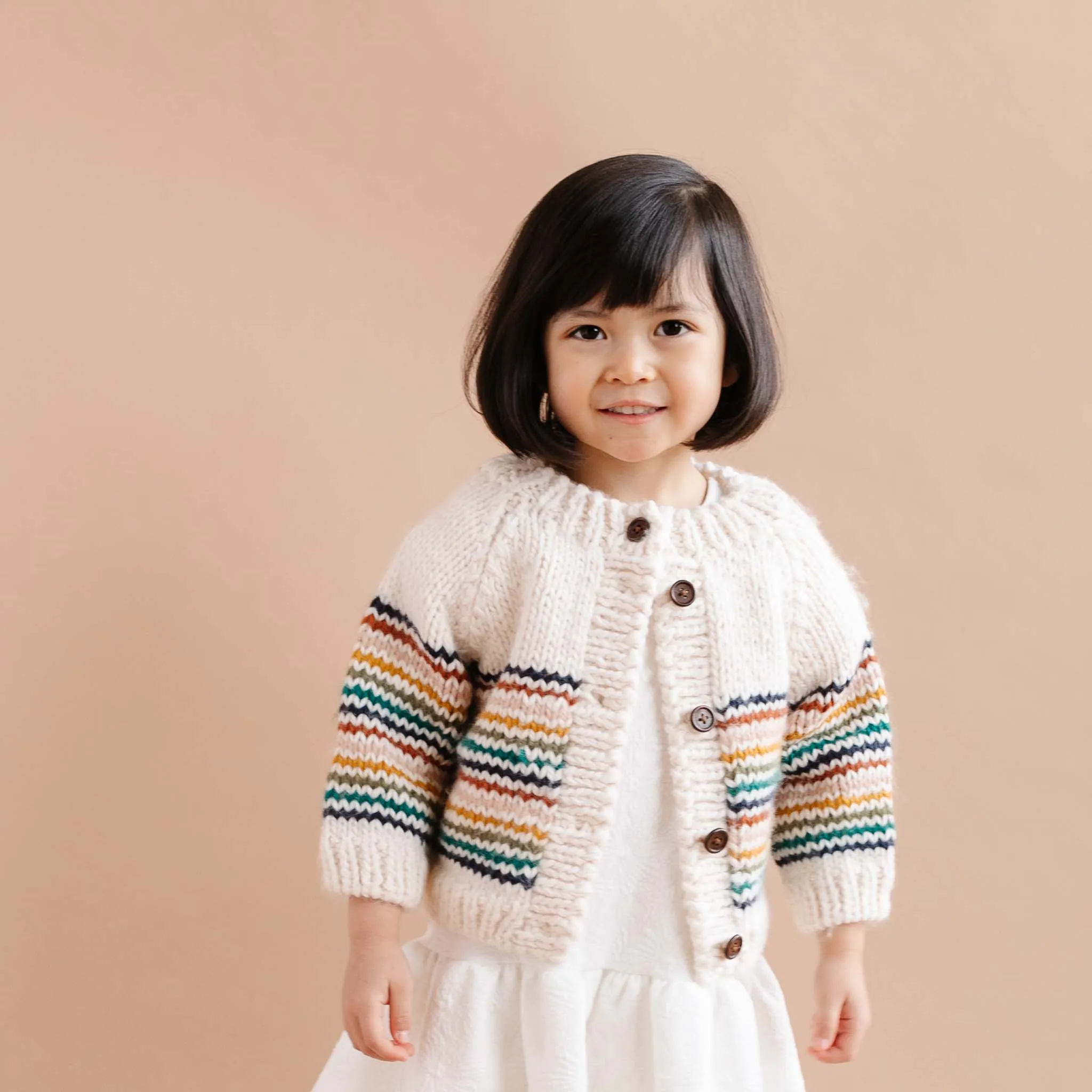 Stripe Cardigan, Retro