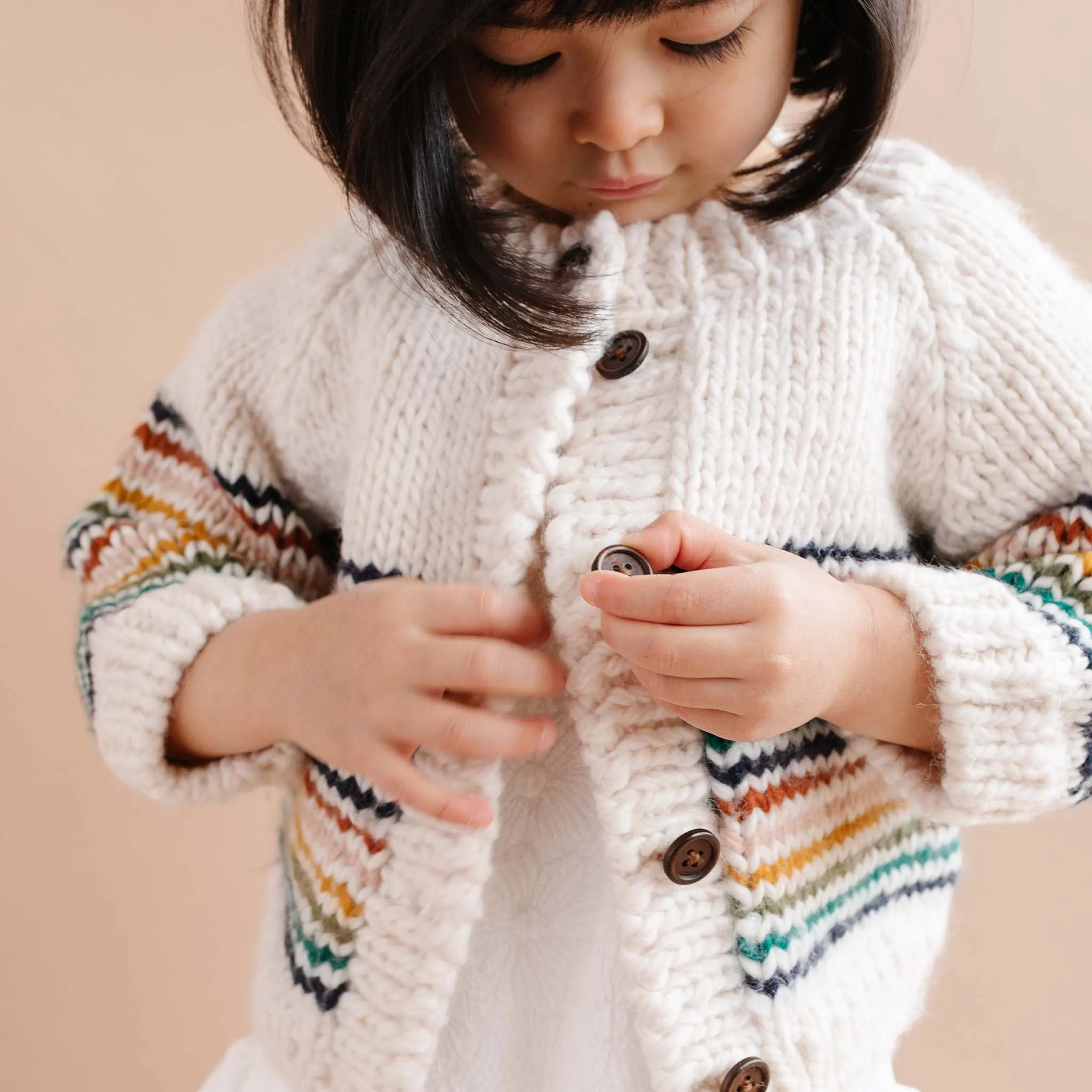 Stripe Cardigan, Retro